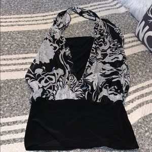 Y2K Body central halter top